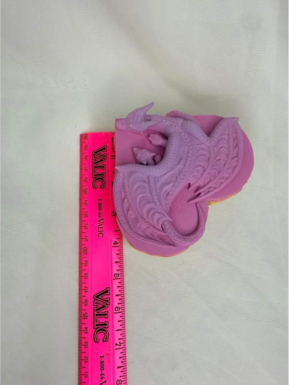 Sweet Pink Heart Dragon Dice & Treasure Box 3D Printed D&D